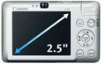 Canon PowerShot SD780IS1 2.1 MP 2.5 LCD