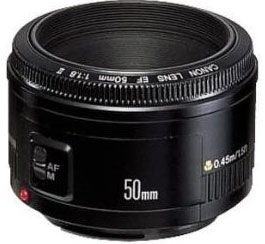 Canon-EF-50mm Lens