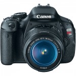 Canon EOS Rebel T3i 18 MP front view